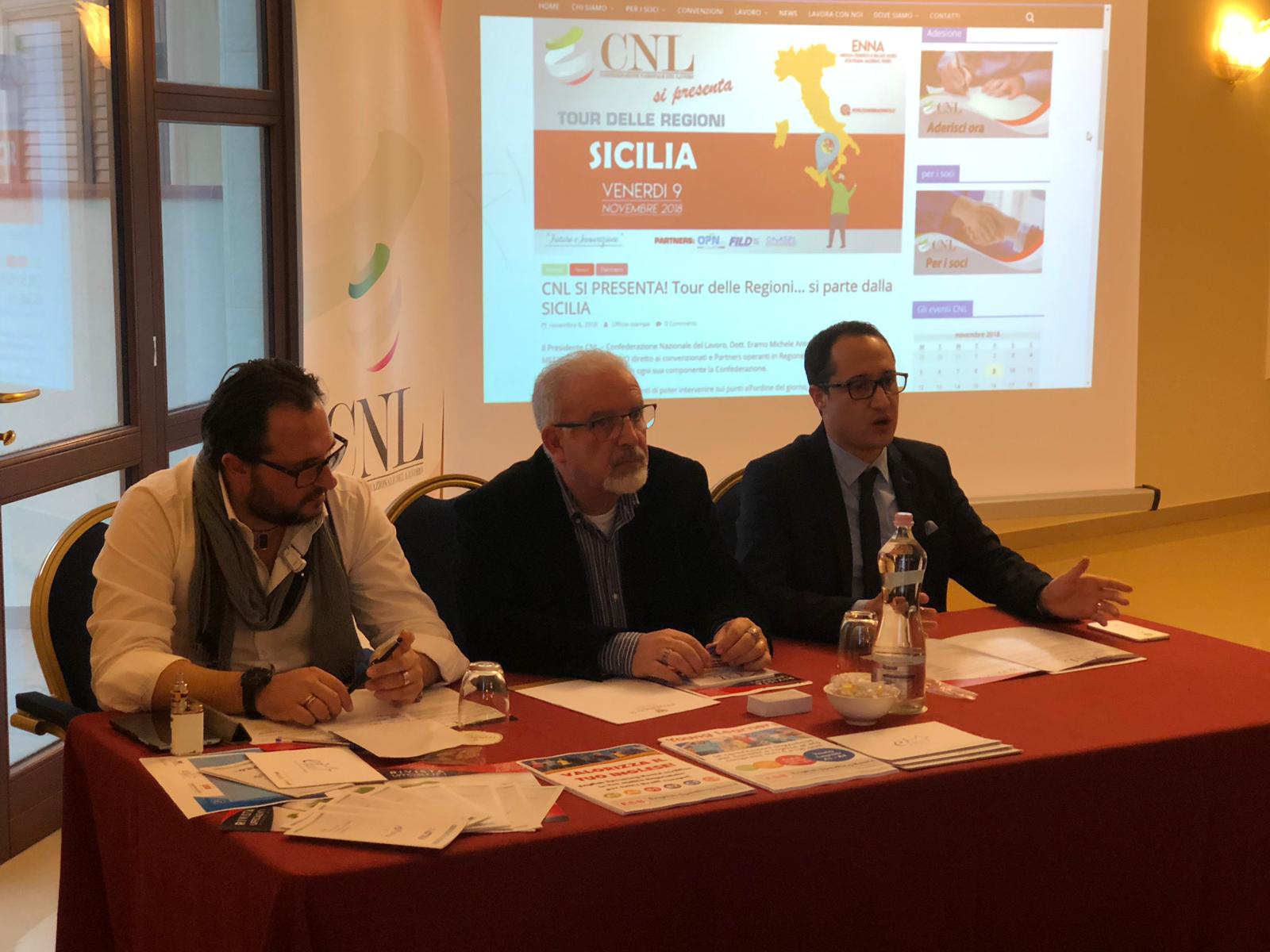 Con grande successo si conclude la tappa in Regione Sicilia per la CNL