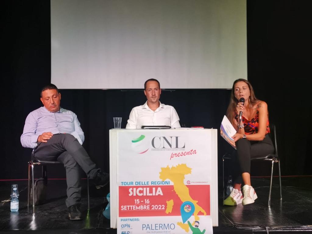 Grande successo del tour CNL in Sicilia, prossima tappa in Calabria