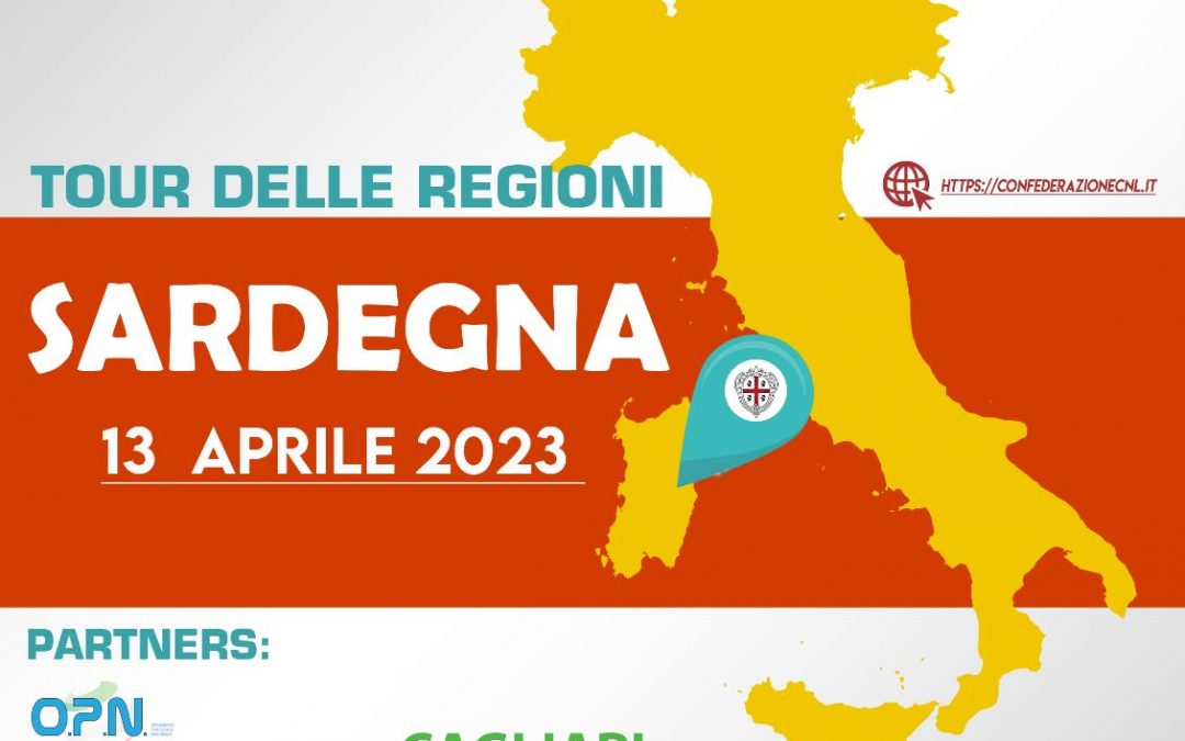 Il Tour delle Regioni sbarca in Sardegna