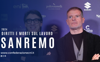 Diritti e morti sul lavoro sul palco dell’Ariston grazie a Massini e Jannacci