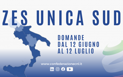 ZES UNICA SUD, domande dal 12 giugno al 12 luglio