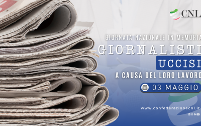 Il Presidente della CNL Michele Antonio Eramo plaude all’istituzione della Giornata nazionale in memoria dei giornalisti uccisi a causa del loro lavoro