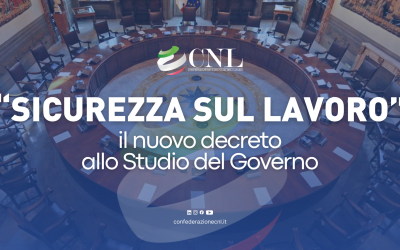 Sicurezza sul lavoro, il nuovo decreto allo studio del Governo