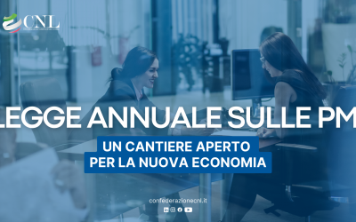 LEGGE ANNUALE SULLE PMI, UN CANTIERE APERTO PER LA NUOVA ECONOMIA ITALIANA