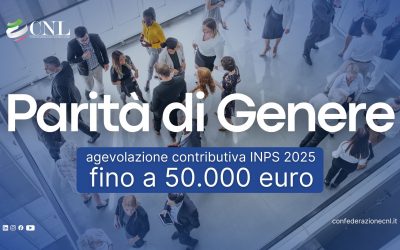 Parità di genere, agevolazione contributiva INPS 2025 fino a 50.000 euro