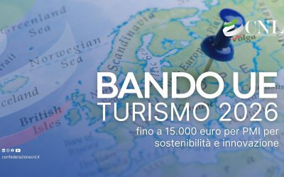 Bando UE turismo 2026: Fino a 15.000 euro per PMI per sostenibilità e innovazione