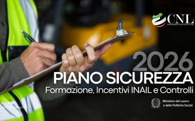 Sicurezza sul lavoro, Piano integrato del Ministero tra formazione, incentivi INAIL e controlli