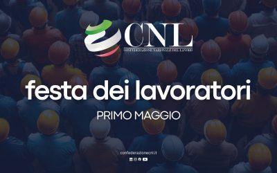 Primo Maggio: Lettera del Presidente