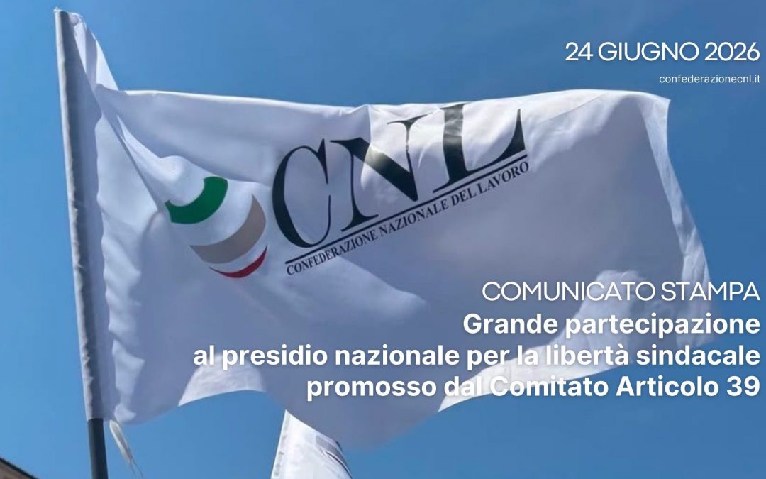 Grande partecipazione al presidio nazionale per la libertà sindacale promosso dal Comitato Articolo 39
