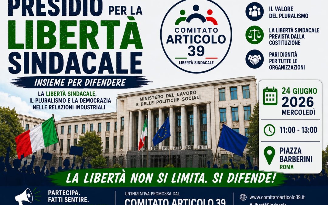 Libertà sindacale e pluralismo: La CNL partecipa alla manifestazione del 24 giugno