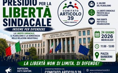 Libertà sindacale e pluralismo: La CNL partecipa alla manifestazione del 24 giugno