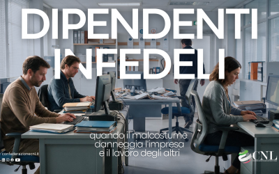 Dipendenti infedeli e comportamenti scorretti: quando il malcostume danneggia l’impresa e il lavoro degli altri