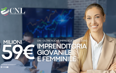ON – Oltre Nuove Imprese a Tasso Zero: 59 milioni per l’imprenditoria giovanile e femminile